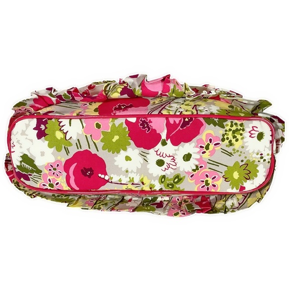 🌸🌺NWOT VERA BRADLEY Floral Ruffle Bag - Picture 5 of 8